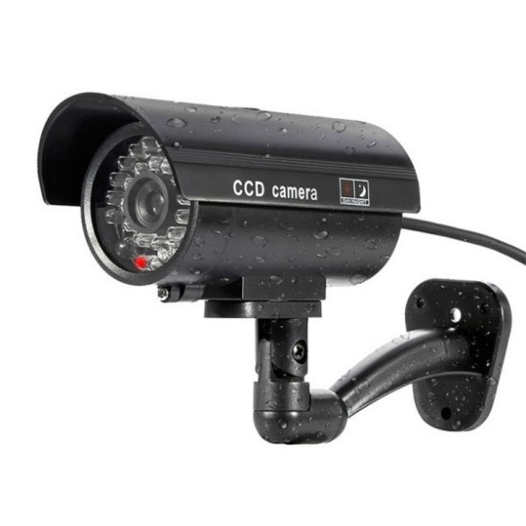 Sale 69% Camera an ninh mô phỏng gắn ngoài trời chống thấm nước, Silver Giá gốc 102000đ- 122B106