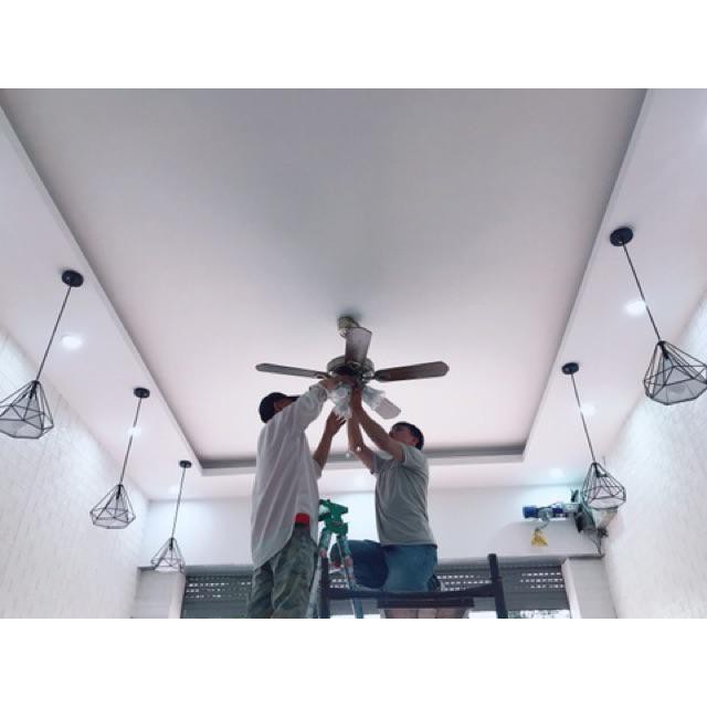 Đèn Quạt trần trang trí tân cổ Châu Âu