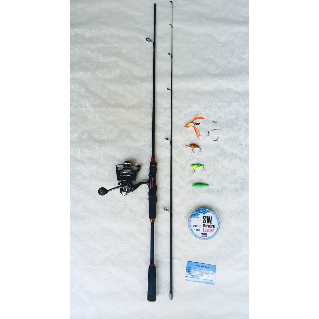 Bộ Cần Câu Lure 1 Ngọn Đỏ  Gía Rẻ Bộ Máy Đứng