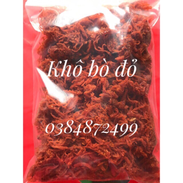 Khô bò đỏ sỉ 5kg (hàng có sẵn)