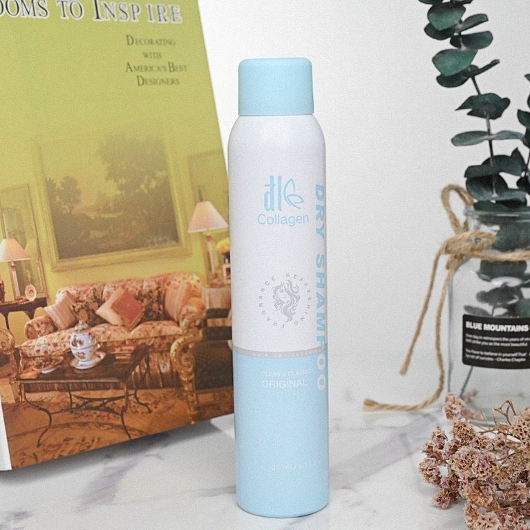 Dầu Gội Khô Siêu Mượt Tóc Collagen ĐL Dry Shampoo 200ml