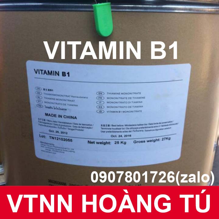 Gói 100gram - Vitamin B1  nguyên chất