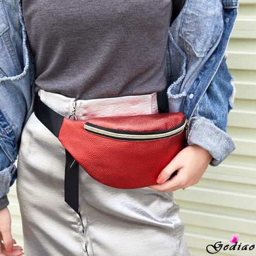 Ged♥Women Waist Fanny Pack Belt Bag Travel Hip Bum Bag Small Purse Chest Pouch