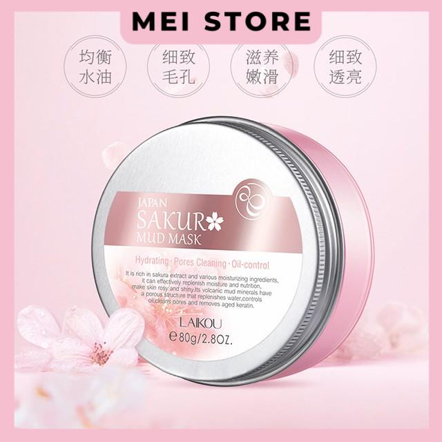 Mặt Nạ Bùn Hoa Anh Đào Laikou Sakur Mud Mask