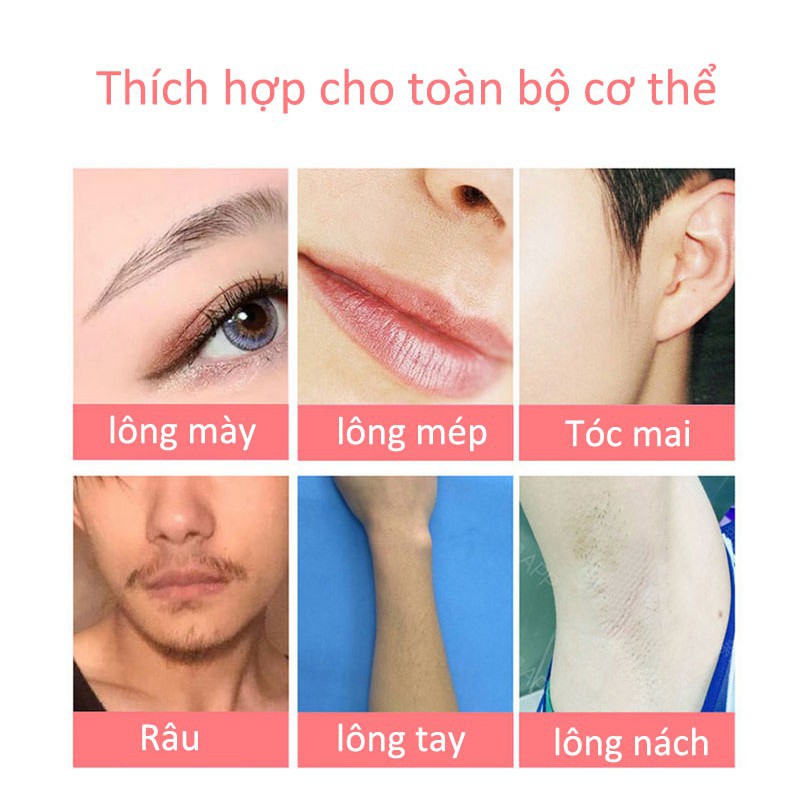 Dao cạo lông mày tỉa khuôn mày nhỏ gọn tiện lợi sắc nét