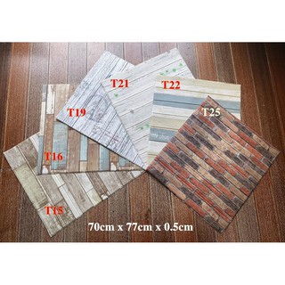 Quận 12 - Xốp Giả Gỗ Retro Dày 5mm