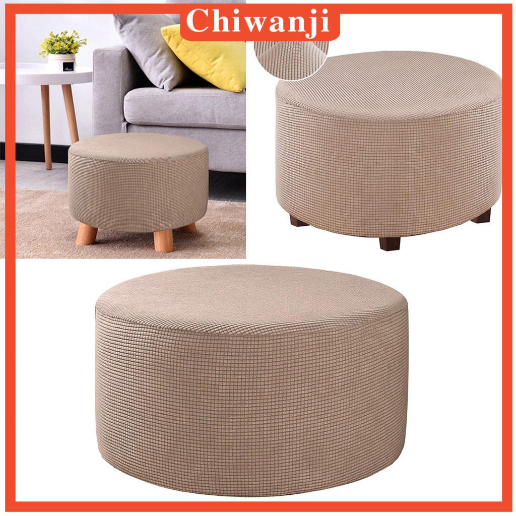 [Chiwanji] Vỏ Bọc Chỗ Để Chân Hình Tròn Có Thể Tháo Rời Cho Phòng Khách
