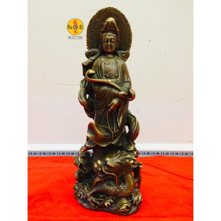 Nam Hải Quan Âm Như Ý - Tượng Đồng Phong Thủy