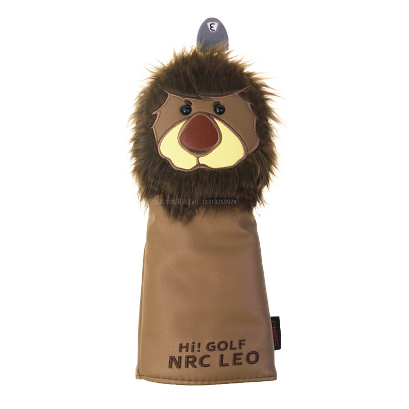 Vỏ bọc bảo vệ đầu gậy đánh golf bằng gỗ hình động vật chất lượng cao