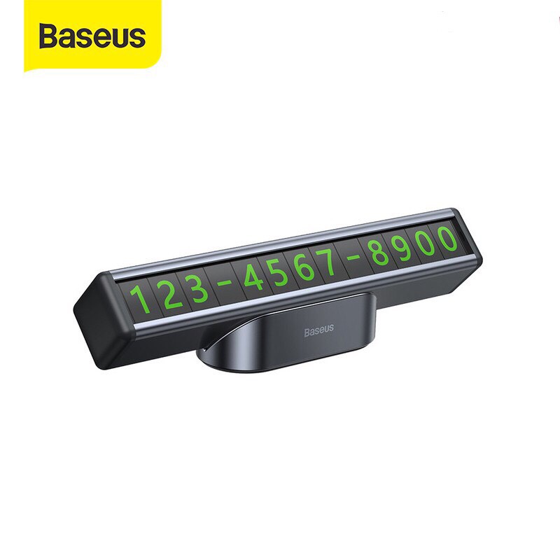 Bảng ghi số điện thoại trên ô tô Baseus