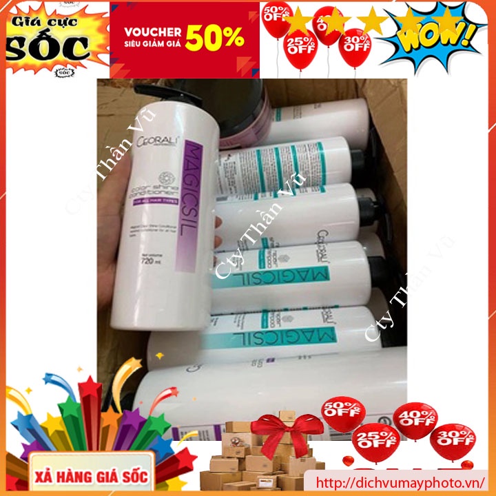 Dầu gội xả Magicsil phục hồi tóc siêu hiệu quả kholinhkien