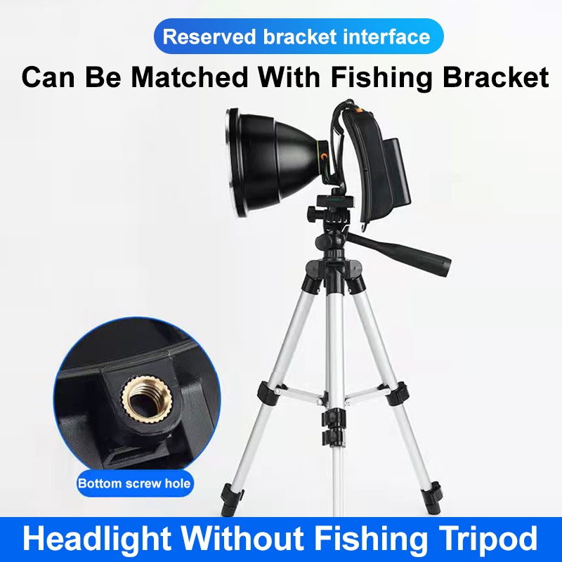 Đèn Pin Đội Đầu Siêu Sáng Chống Thấm Nước Có Thể Sạc Lại Được