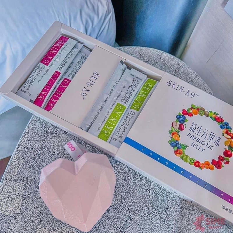 THẠCH THẢI MỠ GIẢM CÂN SKIN X9 Trang Nemo Hộp 10 Gói