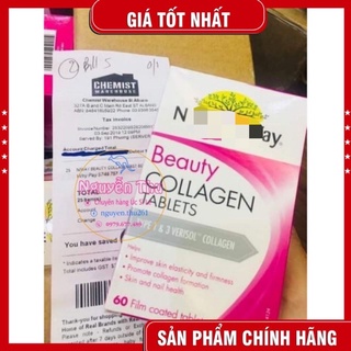 Collagen Của NTW 60 Viên - Đẹp Da, Tóc hàng Chemist Úc