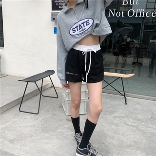 Quần Short Nữ Lưng Thun Cột Dây Cá Tính