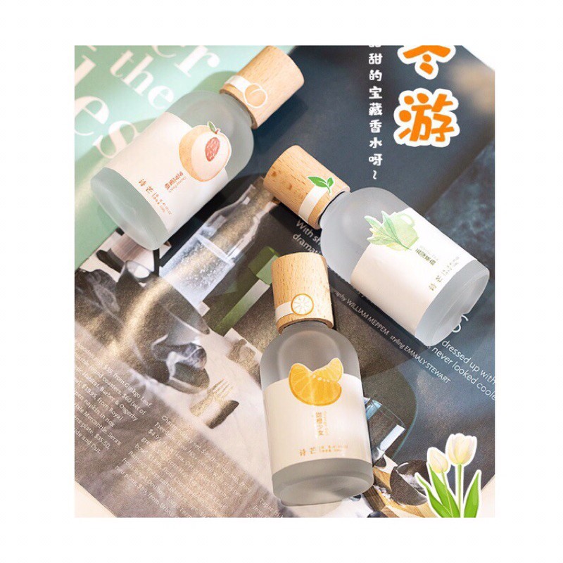 Nước hoa body mist SHIMANG mẫu mới 2021 nắp gỗ