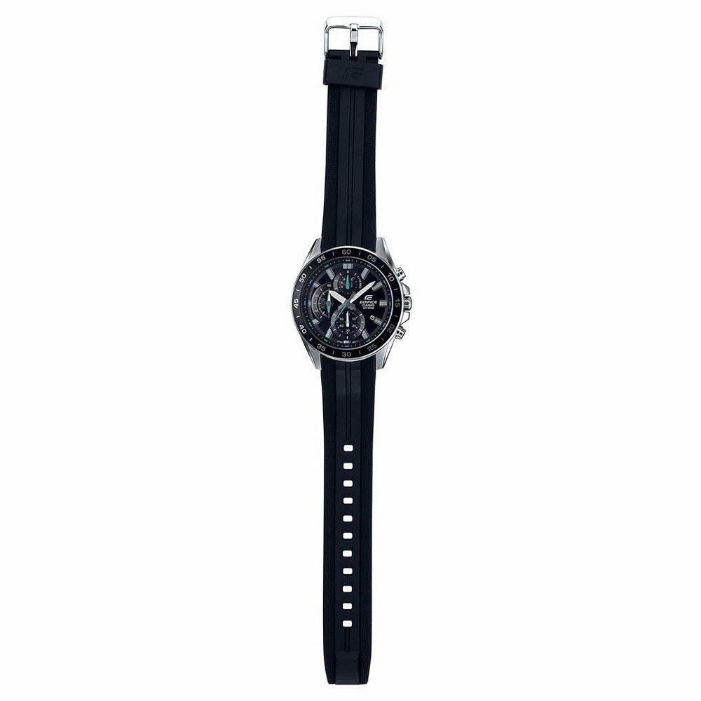 Đồng hồ nam dây cao su chính hãng Casio EDIFICE EFV-550P-1AVUDF
