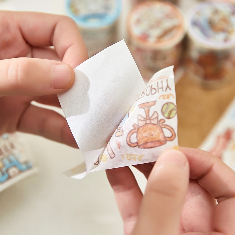 Cute cartoon soft cute diary sticker Diary Scarpbooking DIY Decoration Washi Tape