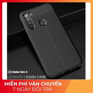 Ốp lưng xiaomi redmi note 8 , redmi note 8pro chống vân tay , da nhám tản nhiệt mặt lưng cao cấp