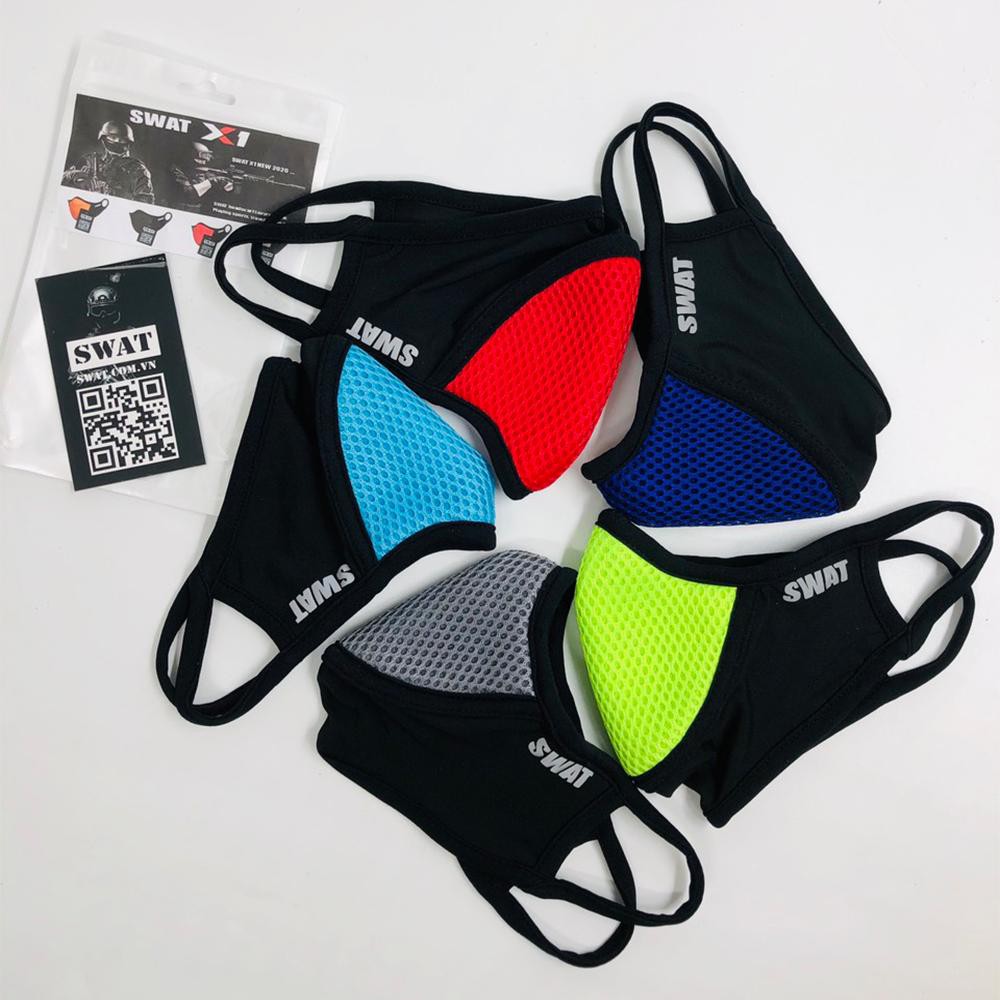 Khẩu trang vải 3 lớp chống bụi, chống nắng [swat] | BigBuy360 - bigbuy360.vn