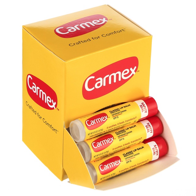 [Bill Mỹ] 1 cây son dưỡng Carmex thỏi Original 4.25gr SPF15 | BigBuy360 - bigbuy360.vn