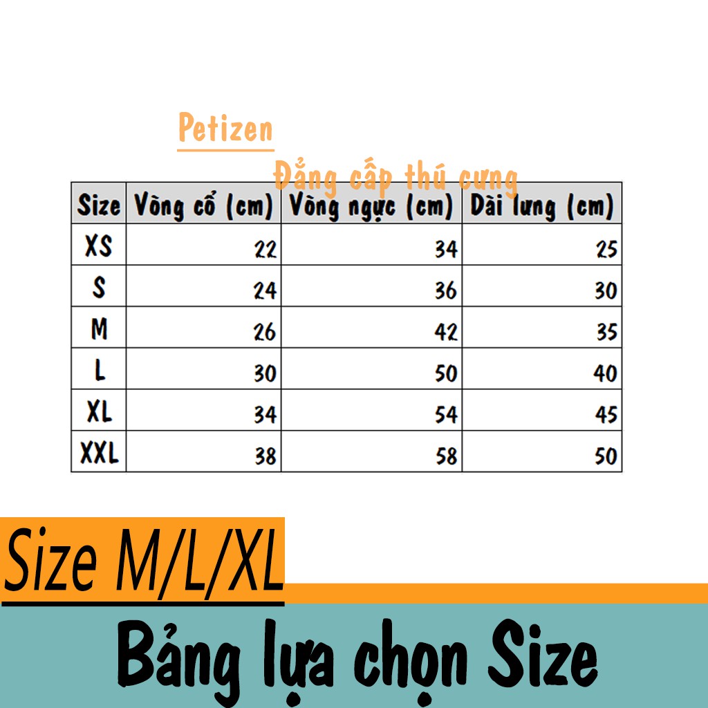 Áo liền quần cho Chó 100% cotton