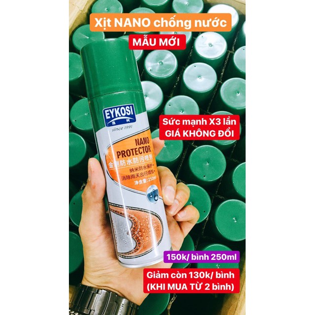 [CHÍNH HÃNG] COMBO 2 Bình Nano Chống Nước - X3 Sức Mạnh !!!