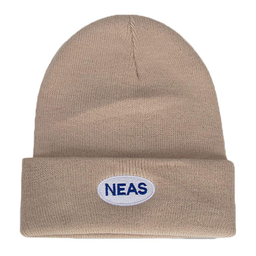 Mũ Beanie Dệt Kim Màu Trơn Dễ Thương Chất Lượng Cao Cho Nam Và Nữ