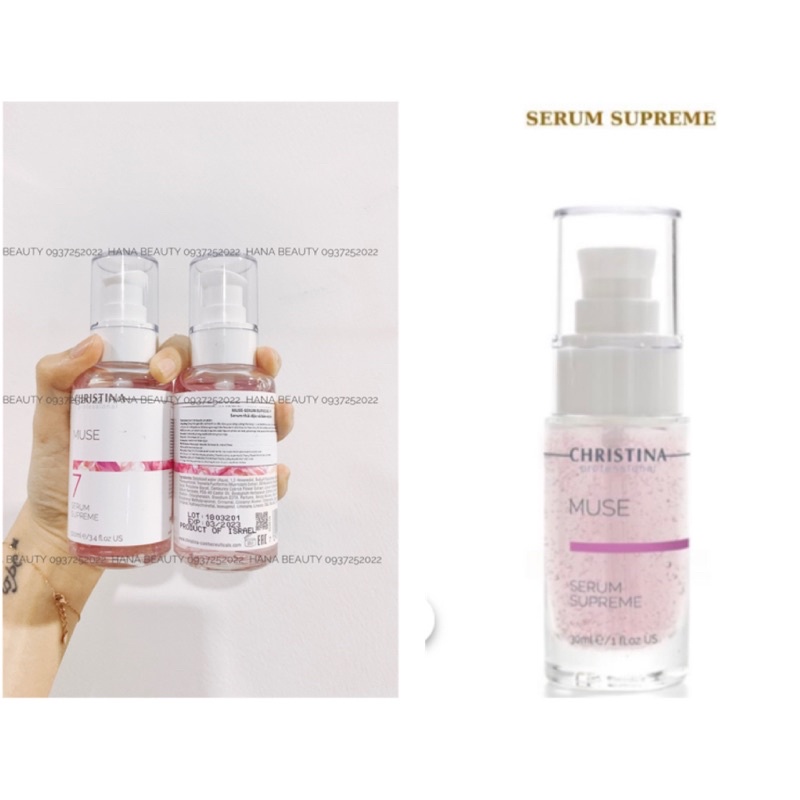Siêu Serum Christina trắng da mờ thâm xạm nám , trẻ hoá da
