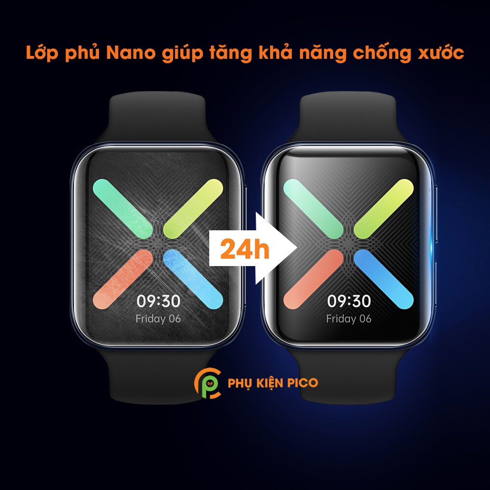 Dán màn hình Oppo Watch 41mm 46mm PPF cao cấp dẻo trong suốt full màn hình đồng hồ - Dán dẻo Oppo Watch