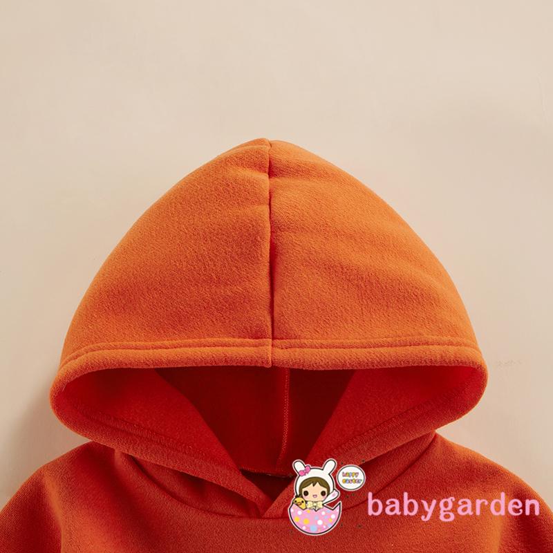 Set áo hoodie tay dài màu trơn phối chân váy lưng thun co giãn thời trang mùa thu cho bé gái từ 9 tháng - 5 tuổi
