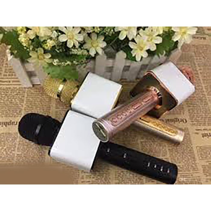 SD-08 Míc hát micro karaoke Loa kèm micro 3 trong 1 kết nối Bluetooth giá rẻ