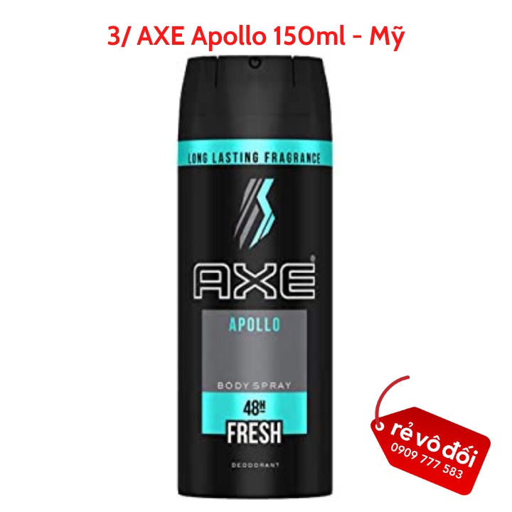 Xịt khử mùi toàn thân giành cho nam AXE Body Spray 150ml
