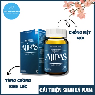 ☑️[Chính hãng] Sâm Alipas Platinum H/30 viên - Có Tem Tích Điểm - Tăng cường sinh lý nam - Eco