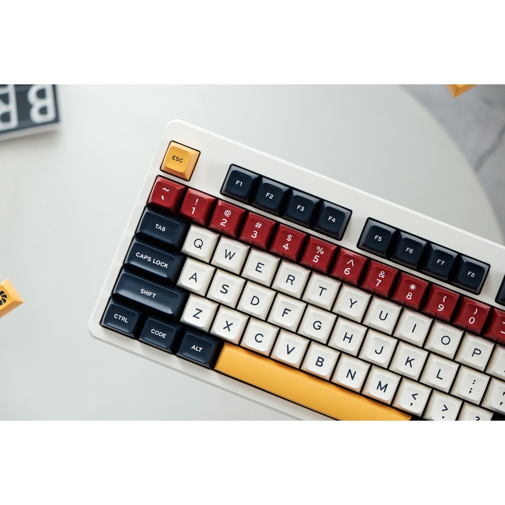 Keycap COMPOSITION AIFEI 478 nút bàn phím cơ Double Shot ABS SA