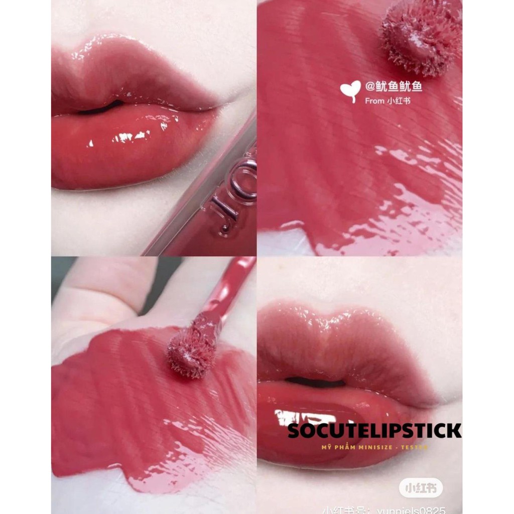 Son Dior Addict Stellar Gloss - 754 Magnify Hồng Mận No Box