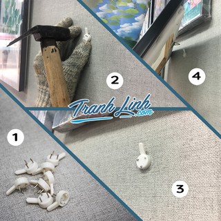 Bộ 3 Tranh Canvas Phong Cảnh Bông Lúa Vàng