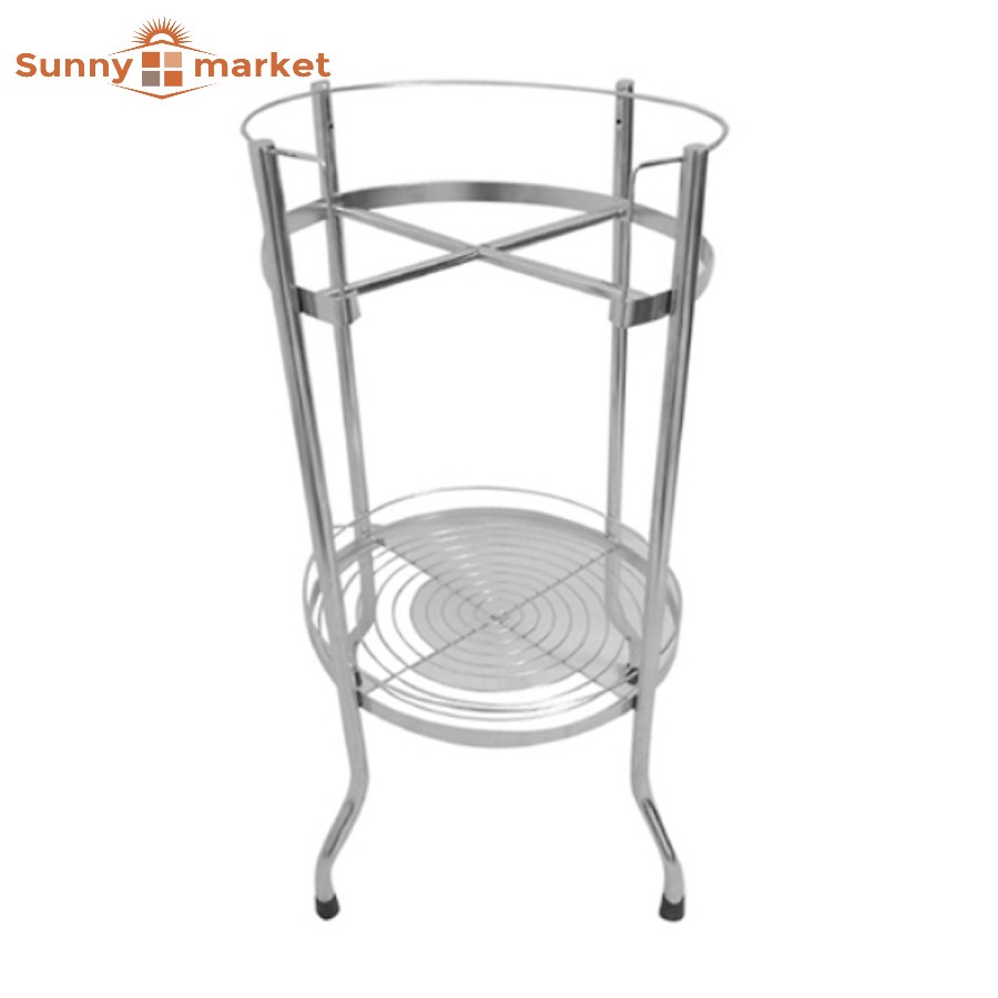 Kệ để bình nước 20 lít bằng inox, chân kệ inox để bình nước