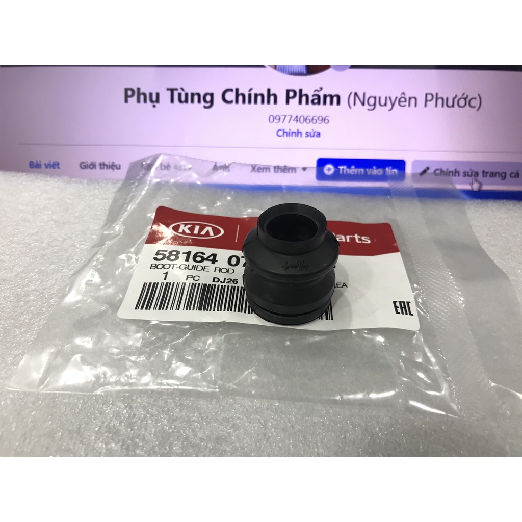 Cao su ắc phanh xịn chính hãng Kia Morning 2005 - 2018  5816407000