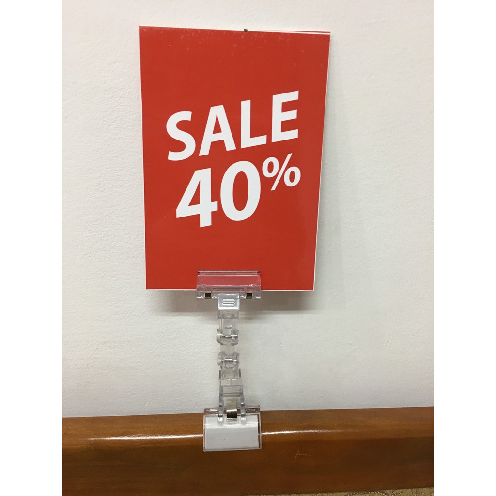 Bộ Kẹp quảng cáo và bảng sale KT A5 (Gồm kẹp và bảng trơn)