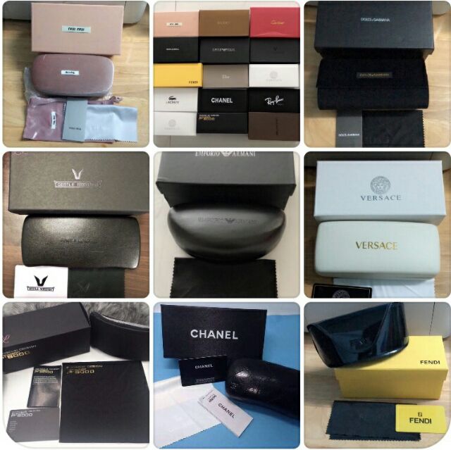 HỘP HIỆU KÍNH MẮT CÁC HÃNG FULLBOX | BigBuy360 - bigbuy360.vn