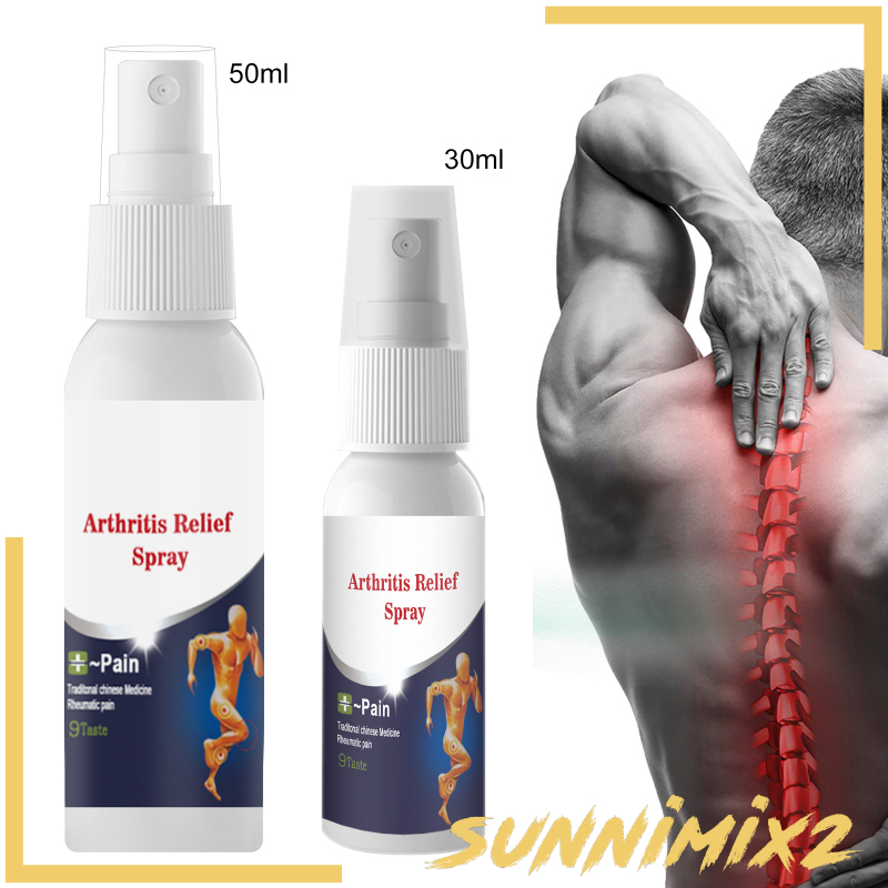 [SUNNIMIX2]Natural Bones Ling Spray Arthritis Pain Relief Rheumatism Muscle Knee Cooling Balm Oil