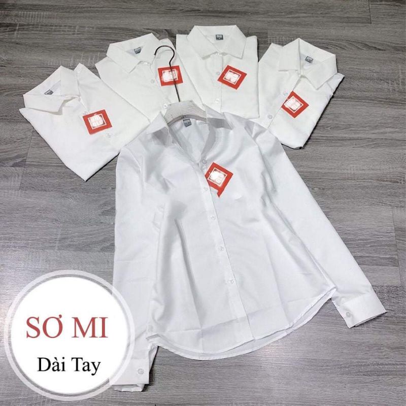 áo sơmi trắng dài tay