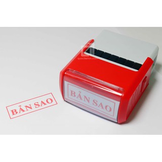 Con dấu liền mực Bản Sao