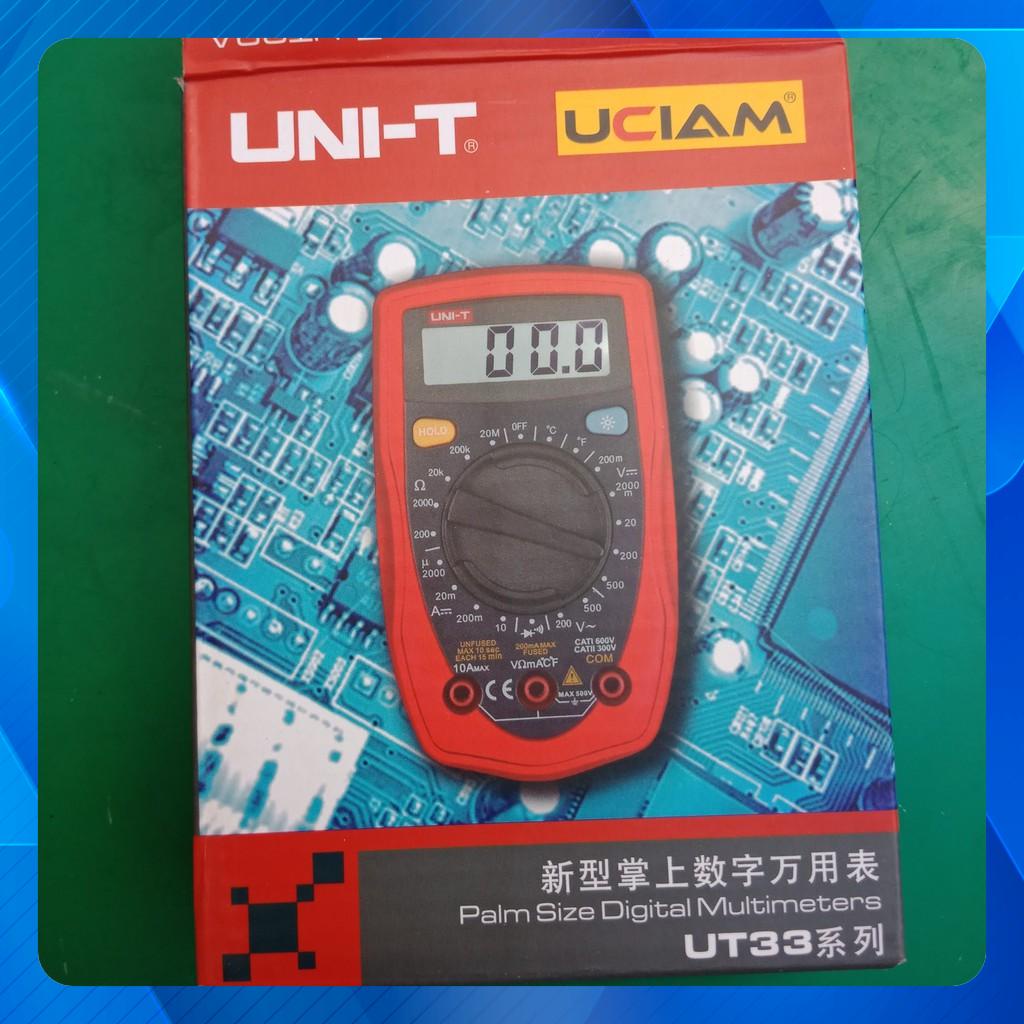 [UT33B] Đồng hồ Số Đo điện, đo điện áp, đo điện trở. Đồng hồ vạn năng Mini