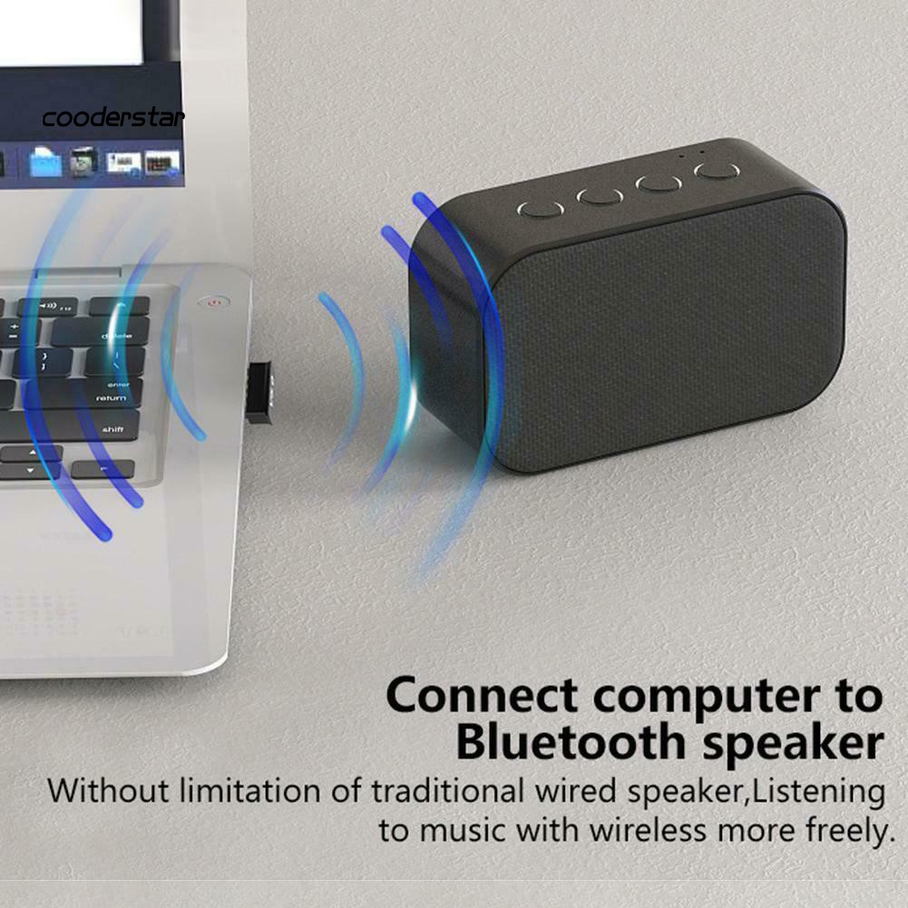 Usb Dongle Bluetooth 5.0 Cho Pc Laptop Tablet