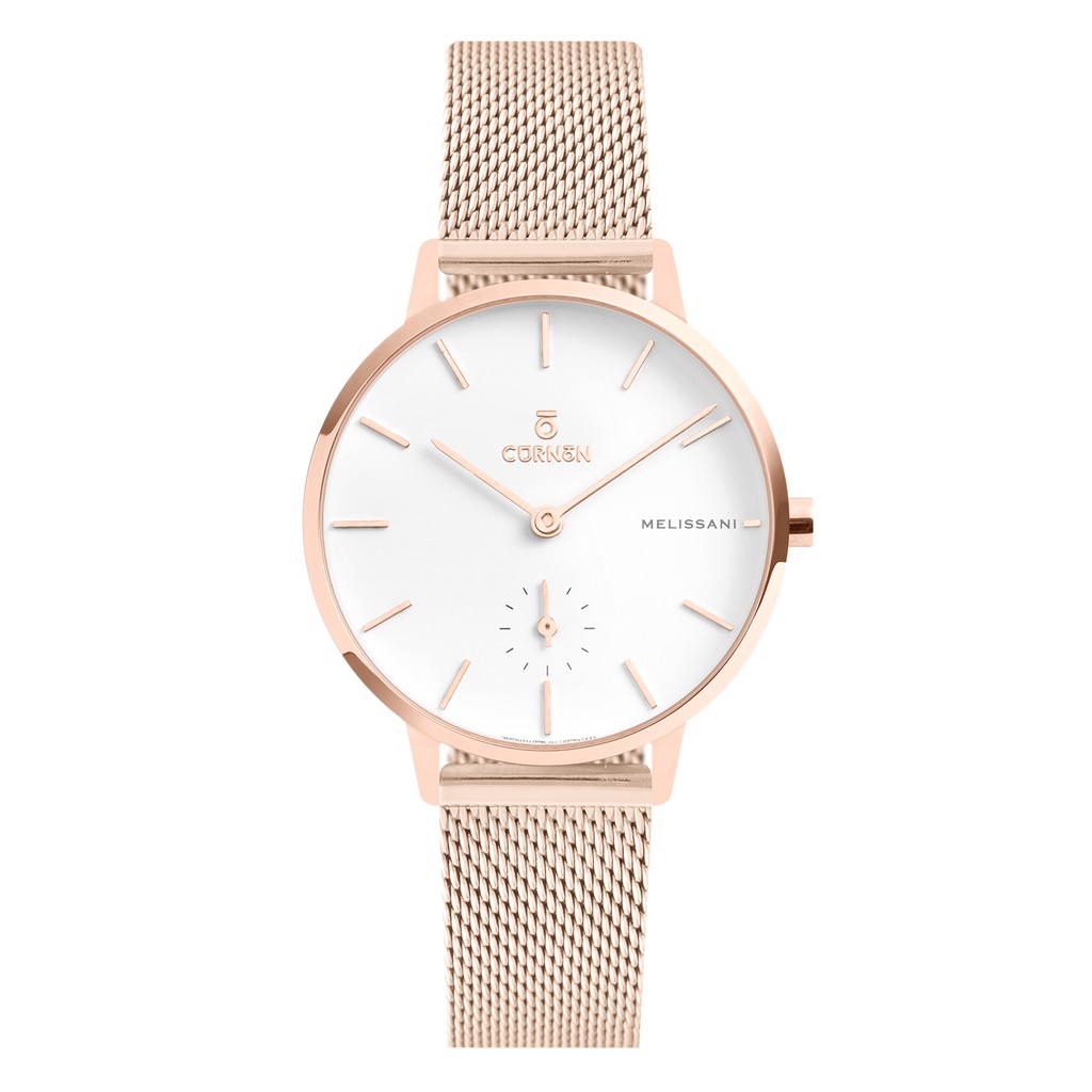 Đồng hồ nữ Curnon dây kim loại rosegold Melissani Serene - Hàng chính hãng | BigBuy360 - bigbuy360.vn