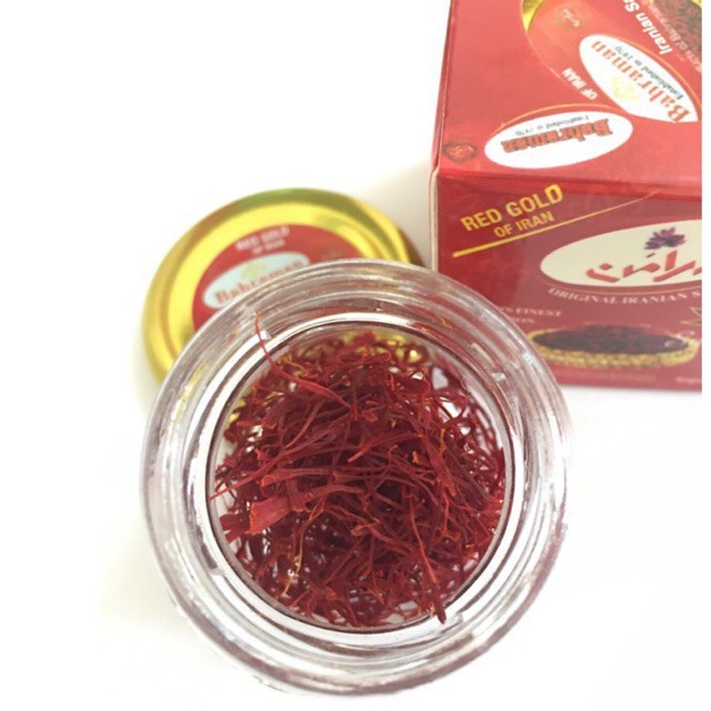 Saffron [Hàng Loại 1- Giá tốt nhất]  Nhụy Hoa Nghệ Tây super negin saffron iran 1gr