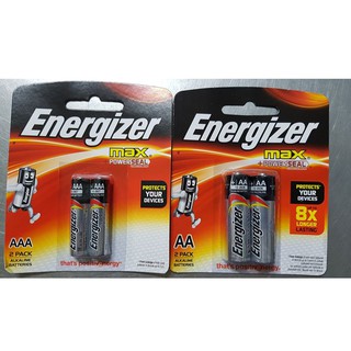 Vỉ 2 viên Pin Energizer Max E92 BP2 AA / AAA