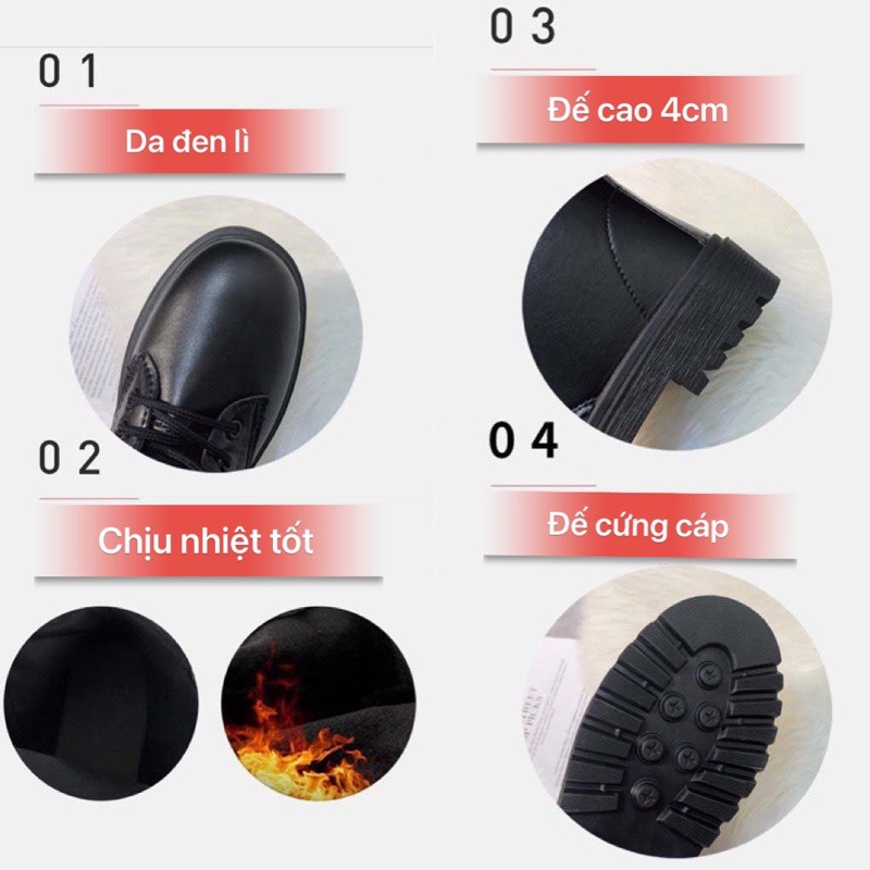 Giày Bốt Nữ Cổ Lửng Có Khóa Kéo G27 | BigBuy360 - bigbuy360.vn